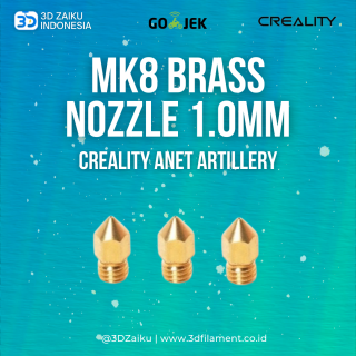 Creality Anet Artillery 3D Printer MK8 M6 1.0 mm Brass Nozzle